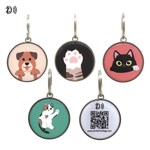 Tùy chỉnh mã QR cổ áo chống mất 213 Epoxy RFID NFC Pet Tag cho chó mèo Inlay kiểm soát truy cập chip - Product Image 3