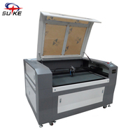 Mesin Pengukir & Pemotong Laser CO2 1290 - Berpendingin Air Mendukung Kontrol Ruida untuk Kayu, Akrilik, Kulit, Karet, Kertas