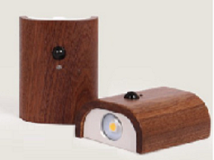 2 uds enlace inducción madera noche luces USB recargable inalámbrico LED lámpara de pared dormitorio cocina pasillo escalera Luz - Product Image 4