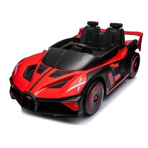 <span class=keywords><strong>Scooter</strong></span> Eléctrico <span class=keywords><strong>Bugatti</strong></span> de 2 Plazas y Cuatro Ruedas de Acero para Niños con Control Remoto, Manillar Ajustable y Luz Incluida - Product Image 4