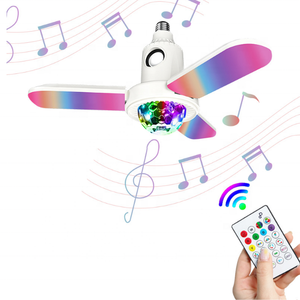 Điều Khiển Từ Xa E27/B22 LED Biến Dạng Âm Nhạc Đèn Ba-Lá Với Mini RGB Pha Lê Ma Thuật Bóng Ánh Sáng - Product Image 3