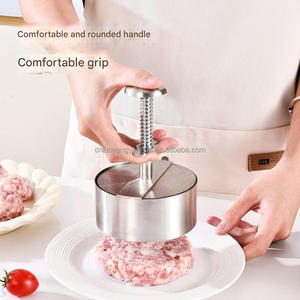 แม่พิมพ์สแตนเลสสำหรับทำเนื้อเบอร์เกอร์ทำบาร์บีคิวในครัว - Product Image 2