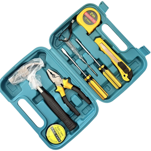 Ensemble <span class=keywords><strong>d</strong></span>'outils à main combinés, coffret rigide, réparation automobile, secours <span class=keywords><strong>d</strong></span>'<span class=keywords><strong>urgence</strong></span>, boîte à outils de quincaillerie, coffret cadeau, livré avec une boîte <span class=keywords><strong>d</strong></span>'électricien - Product Image 3