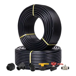 Fabriqué en chine, 355mm, 560mm, 110mm, 250mm, 40mm, 75mm, Tube en polyéthylène de haute qualité, Poly Pe100, 200mm, tuyau d'irrigation hdpe