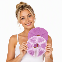 Coussinets de thérapie mammaire Master, coussinets de gel froid pour l'allaitement et la récupération post-partum, soulagement de la douleur, coussinets mammaires en PVC