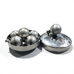 SUS 304 316L ステンレス鋼ブラケットフロートボールは、実用的な価値が高く、工業用部品です。 - Product Image 1