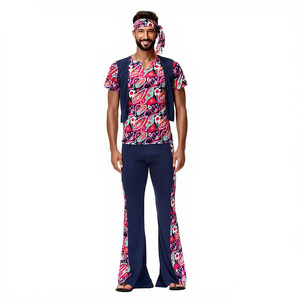 Traje de Princesa de Baile Hip-Hop Retro de los 70, Unisex, Adecuado para Halloween, Adultos, Cosplay de Cine y Televisión, Actuaciones en Escenario - Product Image 3