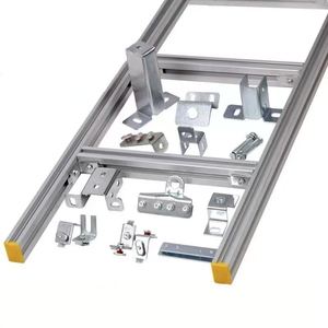 Supporto per cavo con profilo in alluminio a forma di Z staffa per cavo in alluminio scaletta accessori per l'installazione del soffitto pendenti - Product Image 5