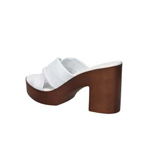 Ciabatta con Tacco Morbida da Donna Cinzia Bianca IAF282974 - Product Image 2