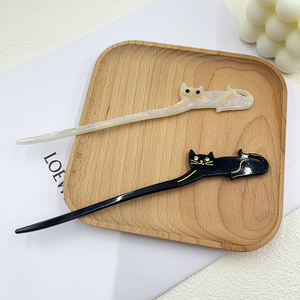 Oradour Vintage cinese animale fermaglio per capelli carino acetato Custom bastoncini per capelli per donne bambini accessori per capelli all'ingrosso per ragazze - Product Image 4