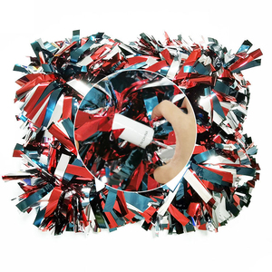 <span class=keywords><strong>Pon</strong></span> Cheerleading all'ingrosso con manico in diversi colori-pompon gialli per <span class=keywords><strong>cheerleader</strong></span> - Product Image 6