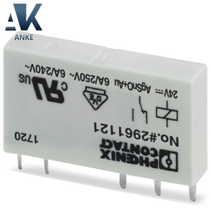 Relé único PHOENIX 2961121-24DC/21AU en stock - Product Image 1