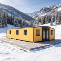 Maison Modulaire Extensible Créative à Double Aile de 30 et 40 Pieds, Magasin Mobile de Rue