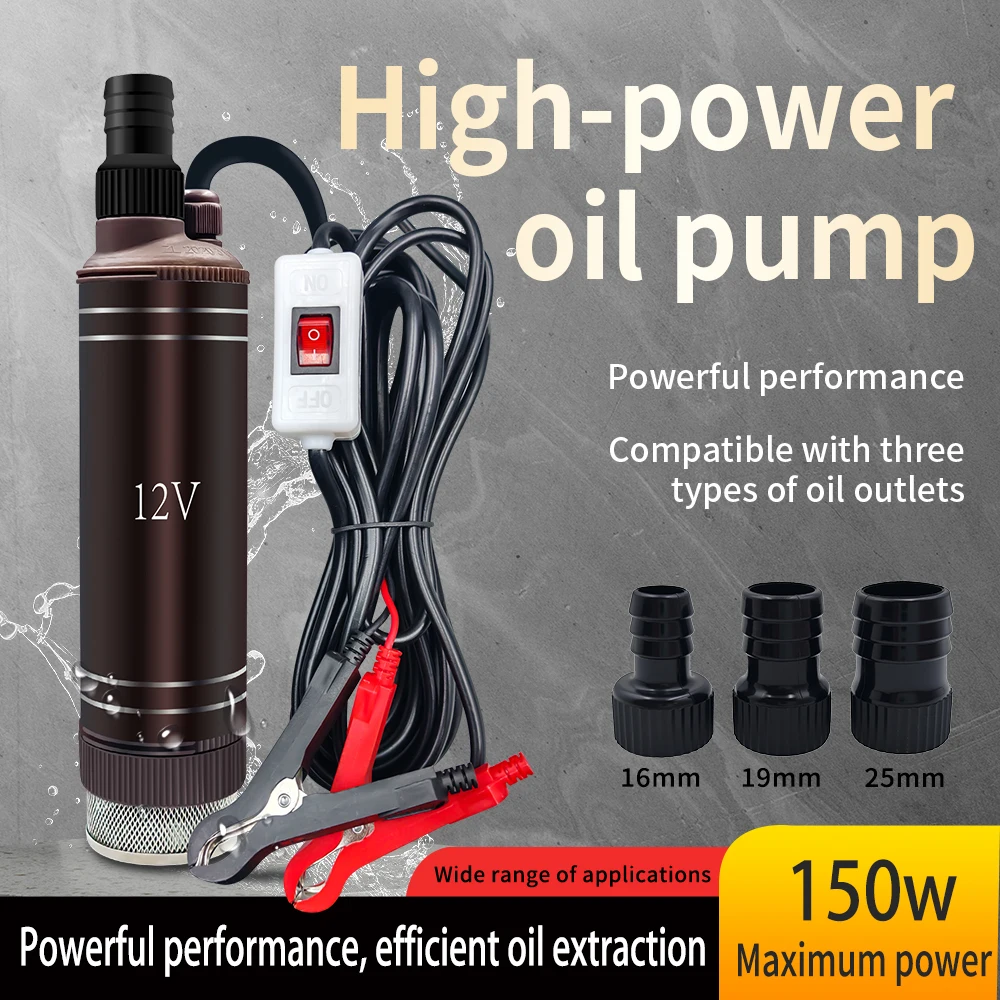 Diesel Submersible Pump 40L/min 12V 24V DC Motor for Agricultural Machinery OEM · image 2