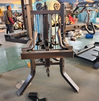 Alat Latihan Otot Lengan & Dada Gym Fitness Adjustable Steel Pin Loaded Front Arm & Chest Workout Trainer Forearm Machine