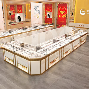 Guangzhou Customized Design <b>Jewellery</b> Display <b>Stand</b> showcase for Tax Free Shop - Product Image 2