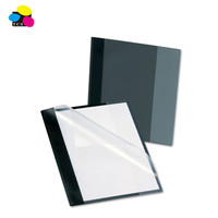 Carpeta de Presentación de Plástico PP Reciclable de Tres Colores, de Alta Calidad, con Clip A4, Gran Capacidad, para Informes