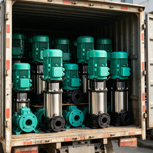 ปั๊มหอยโข่งแบบหลายระดับแนวตั้งสำหรับระบบน้ำแรงดันสูงในระบบหมุนเวียน HVAC รุ่น HF-GYB01 สำหรับอุตสาหกรรม - Product Image 6