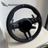 Volant sport en cuir véritable personnalisé pour Porsche Panamera Macan Cayenne 991 918 911 718 Cayman