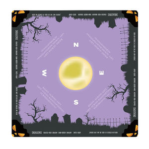 Juego de Mahjong Americano de Lujo en Acrílico para Halloween, con Diseño de Calabaza, Fantasma y Bruja, para Cuatro Jugadores - Product Image 6