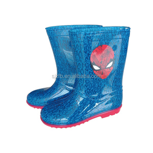 Comfortable PVC Children's <strong>Rainboots</strong> With Printed Cartoons - Product Image 1