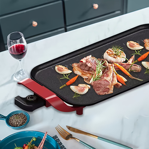 Plancha <span class=keywords><strong>El</strong></span>éctrica Portátil Coreana para BBQ sin Humo 2026, 1800W, Revestimiento Antiadherente, Control de Temperatura Ajustable, Calentamiento Rápido - Product Image 6