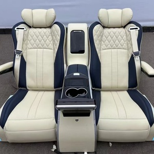2025 siège de camionnette de luxe avec table pliable chaises de capitaine inclinables sièges Toyota Alphard pilote pivotant à écran tactile - Product Image 1
