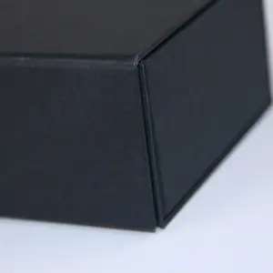 Custom Luxury Logo Printing Paper Box Black Magnetic Folding Box Eco Friendly Cardboard Packaging Gift Box