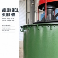 Cuve de mélange de réactifs pour boues minières, Cuve d'agitation de réactifs de flottation pour minerai d'or / cuivre / plomb-zinc / nickel / antimoine