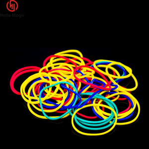 L'intero <span class=keywords><strong>Set</strong></span> di fasce intrecciate assortite Trick elastico elastico Color crema puntelli magici accessori - Product Image 2