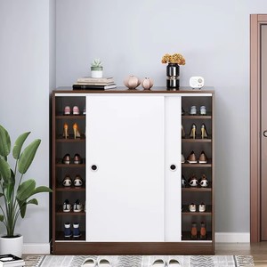 Molden Home Living Room Space Saving Simple <b>Shoe</b> <b>Rack</b> Wooden Storage Cabinet KEYAXG01 <b>Large</b> Capacity Layered Storage This Slidin - Product Image 4