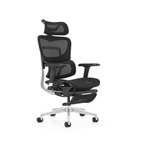 Chaise de bureau ergonomique moderne pour direction Support lombaire confortable Tissu tournant de haute qualité Fabricant OEM