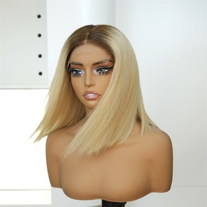 Pelucas de Cabello Humano Corto Estilo Bob Vietnamita, Sin Pegamento, Listas para Usar, con Cierre de Encaje Pre-Decolorado HD 5X5 - Product Image 6