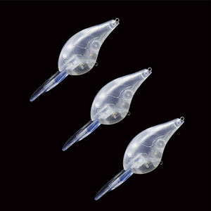 VC02 esca da pesca esca vuota 7.5cm/27g esche da pesca fai da te non verniciate Minnow falso pesca wobbler giappone esche per <span class=keywords><strong>pesci</strong></span> Crankbait - Product Image 2