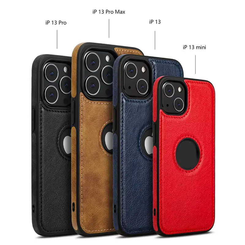 Wholesale Factory High Quality Luxury TPU PU Leather Phone Case Smart Phone Accessories Phone Cover For IPhone 14 Pro Max 13 12