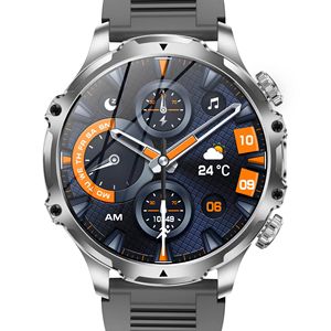 Reloj Inteligente DF AK75 con Linterna, Pantalla Grande de 1.9 Pulgadas, Llamadas, Frecuencia Cardíaca, Oxígeno en Sangre, Reloj Inteligente Deportivo para Hombre, Conteo de Pasos - Product Image 1