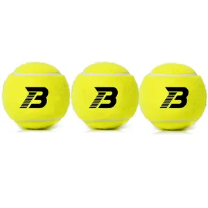Custom Printed Professional Tennis Ball With Polyester or Wool Material OEM A Grade Tennis Ball Durable