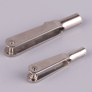 Metal <b>Clamp</b> Head Steel Push Rod Rc Airplane Accessory For Diy Fixed Wing Model Parts M2M3 Size 14 - Product Image 1