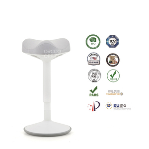 Taburete oscilante moderno para oficina, soporte de Silla, percha ajustable, ergonómico, equilibrio activo, antideslizante - Product Image 4