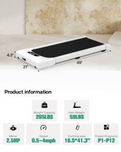 Venta caliente debajo del escritorio cinta de correr Mini hogar ahorro de espacio oficina cinta de correr - Product Image 5