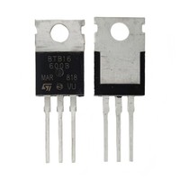BTB16-600B BTB16 Tiristor Bidireccional de Inserción Directa TO-220 16A/600V