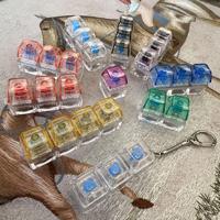 Porte-clés YSJ en plastique personnalisé avec logo, clavier LED, portefeuille mobile durable, cadeau promotionnel interactif