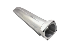 Haute précision personnalisé 5 axes aluminium CNC pièces d'usinage couvercle d'évent CNC fraisage moteur composant pièces d'usinage