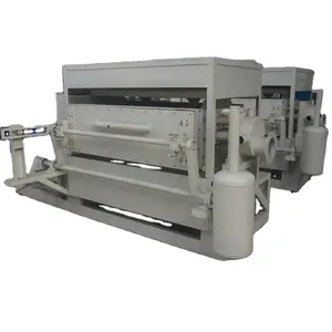 From waste paper pulp egg tray making machine