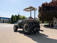 Tracteur agricole Ruijie pas cher 4x4 mini multi-puissance AWD/2WD à commande PLC avec garantie d'un an pour une utilisation en agriculture et en jardinage