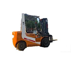 Moteur, boîte de vitesses et roulement de chariot élévateur TCM FD30T6 d'occasion de haute qualité, capacité 3 tonnes, état neuf, origine Japon, pour vidéo de démonstration - Product Image 1