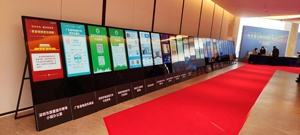 32 43 49英寸高清落地支架室内4g Wifi网络交互式便携式液晶广告显示屏数字标牌 - Product Image 6