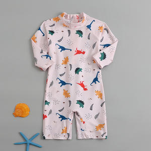 Traje de Baño de una Pieza para Niños, Manga Larga, Protección Solar, Secado Rápido, para <span class=keywords><strong>Surf</strong></span>, para Niños y Niñas, Traje de Baño para Bebés - Product Image 6
