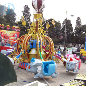 Funfair flying <span class=keywords><strong>elefante</strong></span> cavalca rotanti giostre parco divertimenti gioco di carnevale - Product Image 2