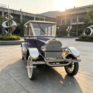 Tendencia de Moda: Vehículo Eléctrico Turístico de Estilo Antiguo y Vintage, Personalizado, Multipasajeros, para Servicio en Parques Temáticos - Product Image 1